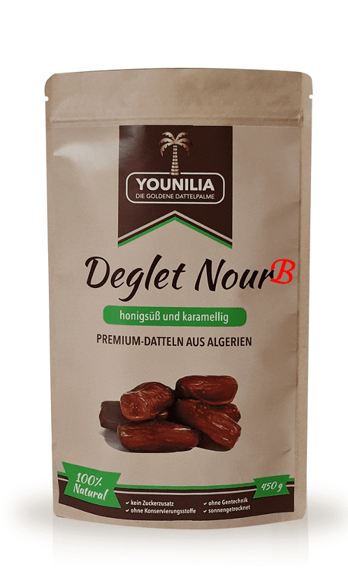 Deglet Nour Datteln aus Tunesien 450 g Qualitätsstufe B